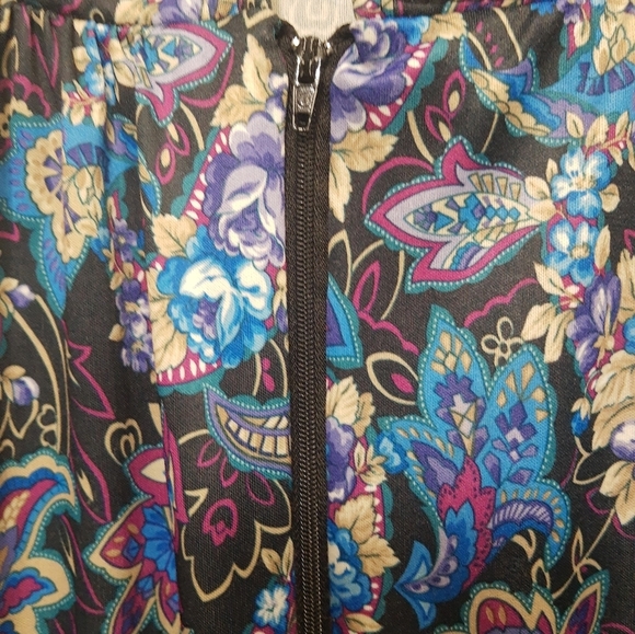 Essential Needs Womens  Night Dress With Front Zip And Sleeves - Picture 11 of 11